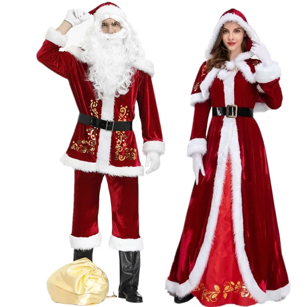Cospa Cosplay Costume - Couple noël père noël Cosplay Costume