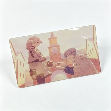 Frieren Cosplay Prop - Carte à collectionner lenticulaire à effet