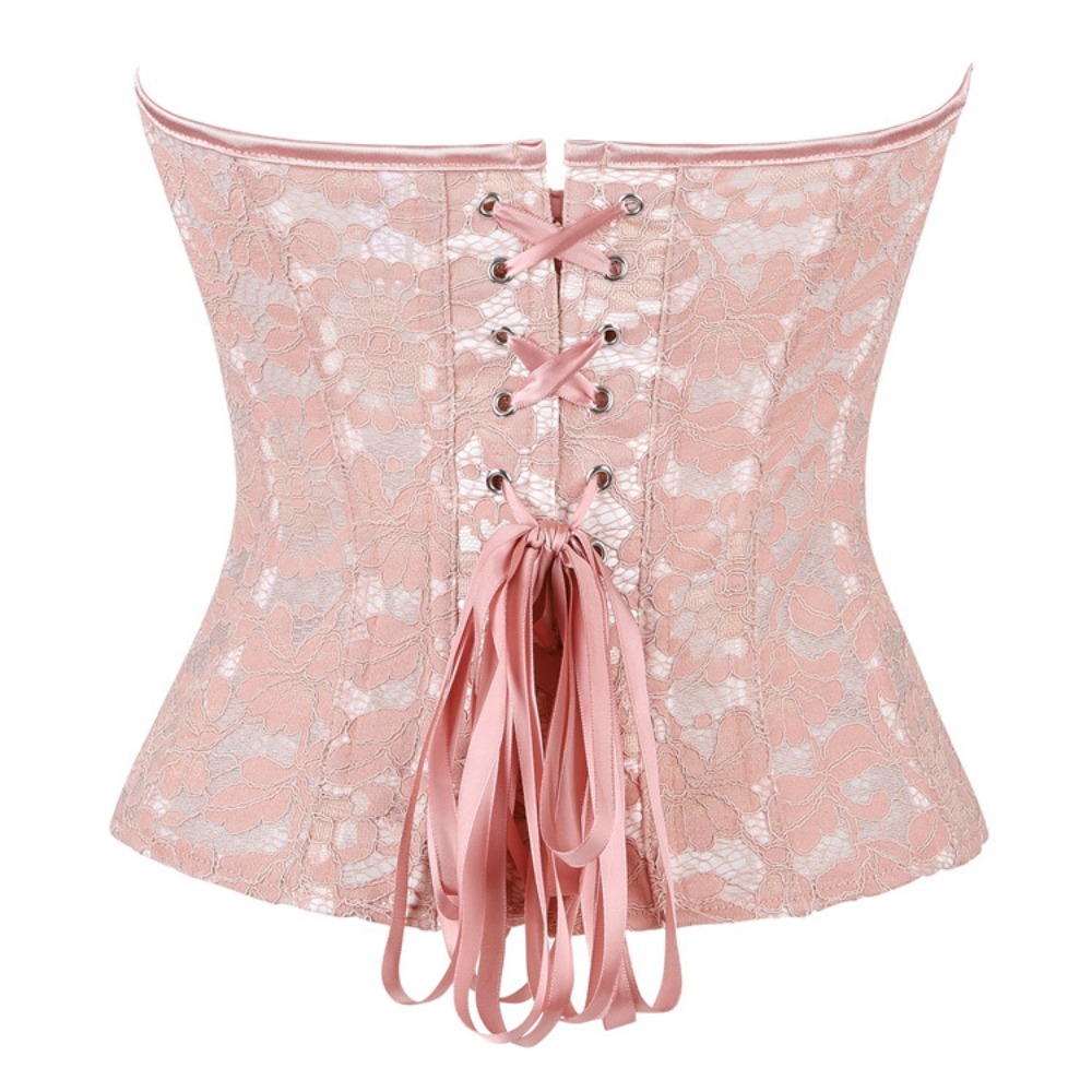 Corset sexy en maille avec cou - Boning Corset Steel avis et prix