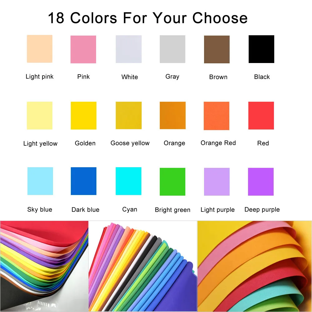 Feuilles de mousse EVA colorée - Cosplay Props Eva Foam avis et prix