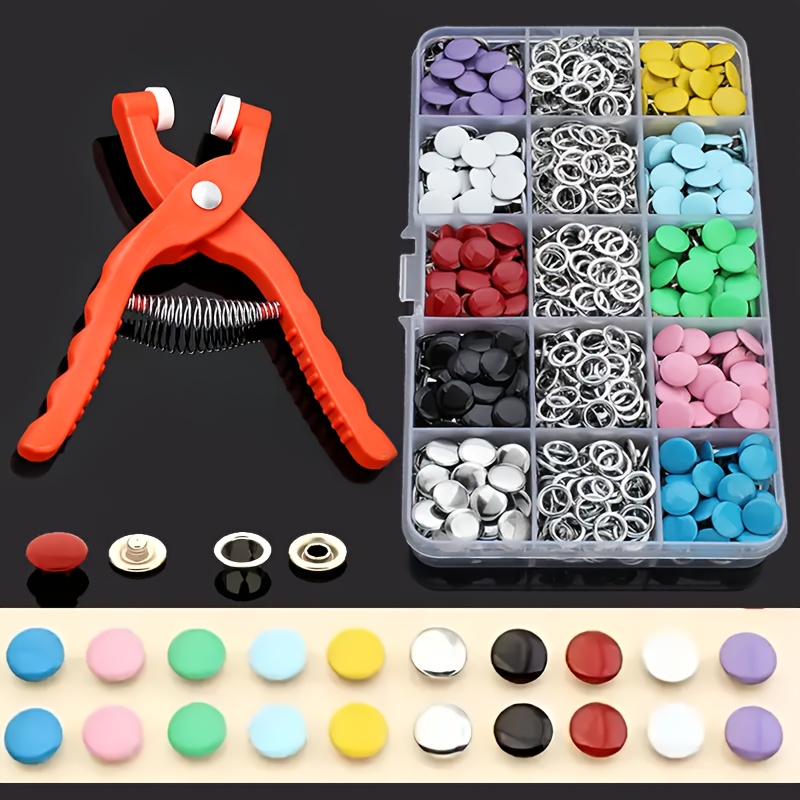 100 boutons de couture métalli - Snap Fastener Set avis et prix