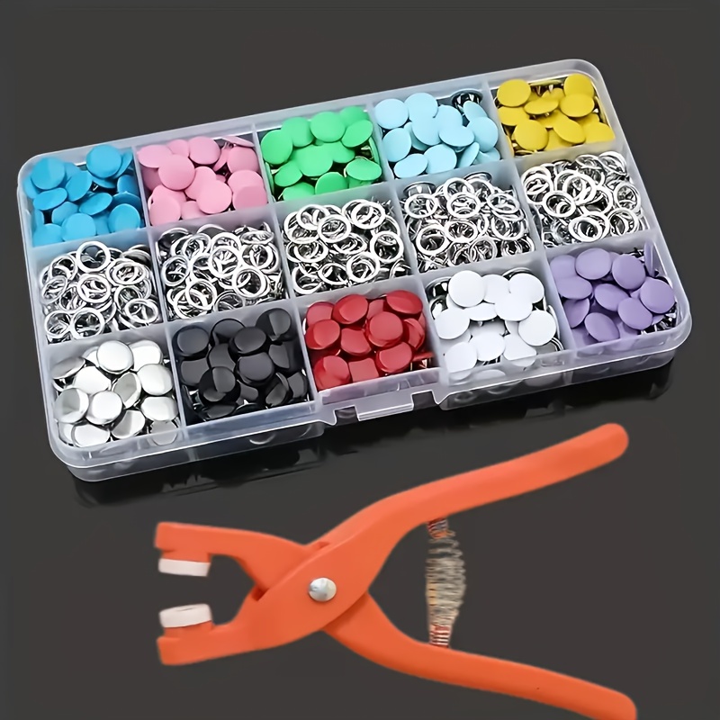 100 boutons de couture métalli - Snap Fastener Set avis et prix