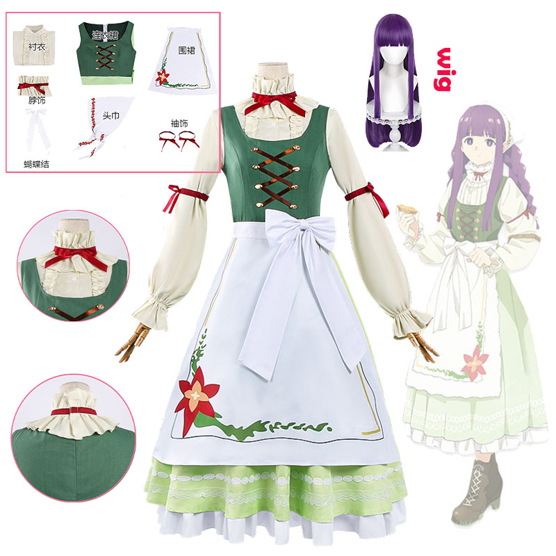 Tenue de cosplay Anime Fern, p - Frieren Cosplay Prop avis et prix