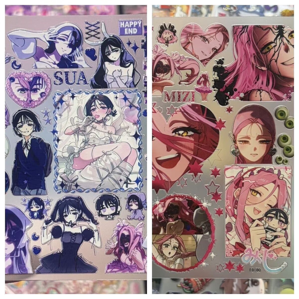 Autocollants 3D en relief MIZI - Cosplay Prop Book avis et prix