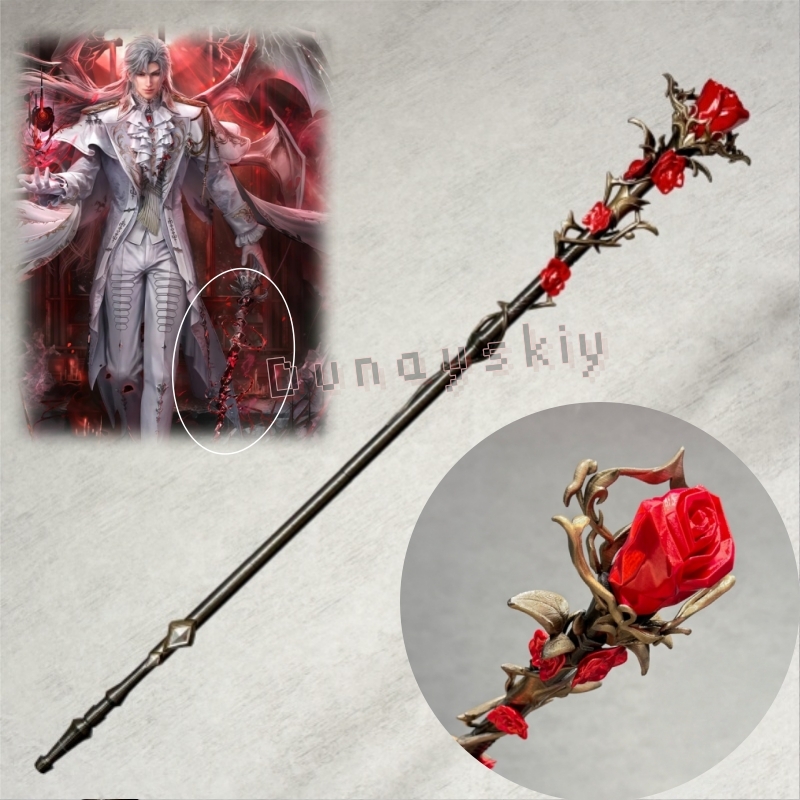 Sylus Staff Silver Wing Demon  - Cosplay Prop 3D Print avis et prix