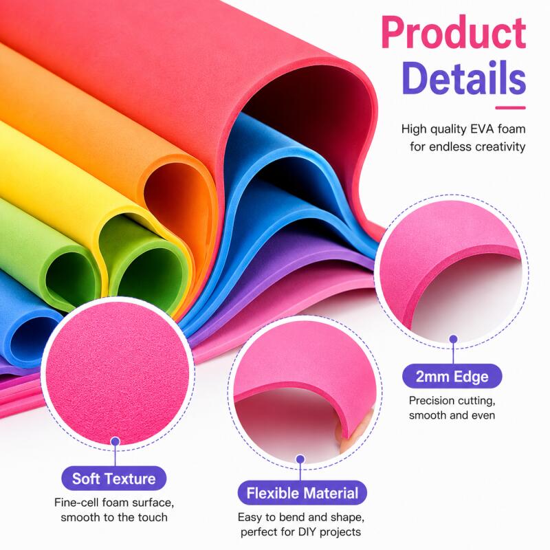 Feuilles de mousse EVA colorée - Cosplay Props Eva Foam avis et prix